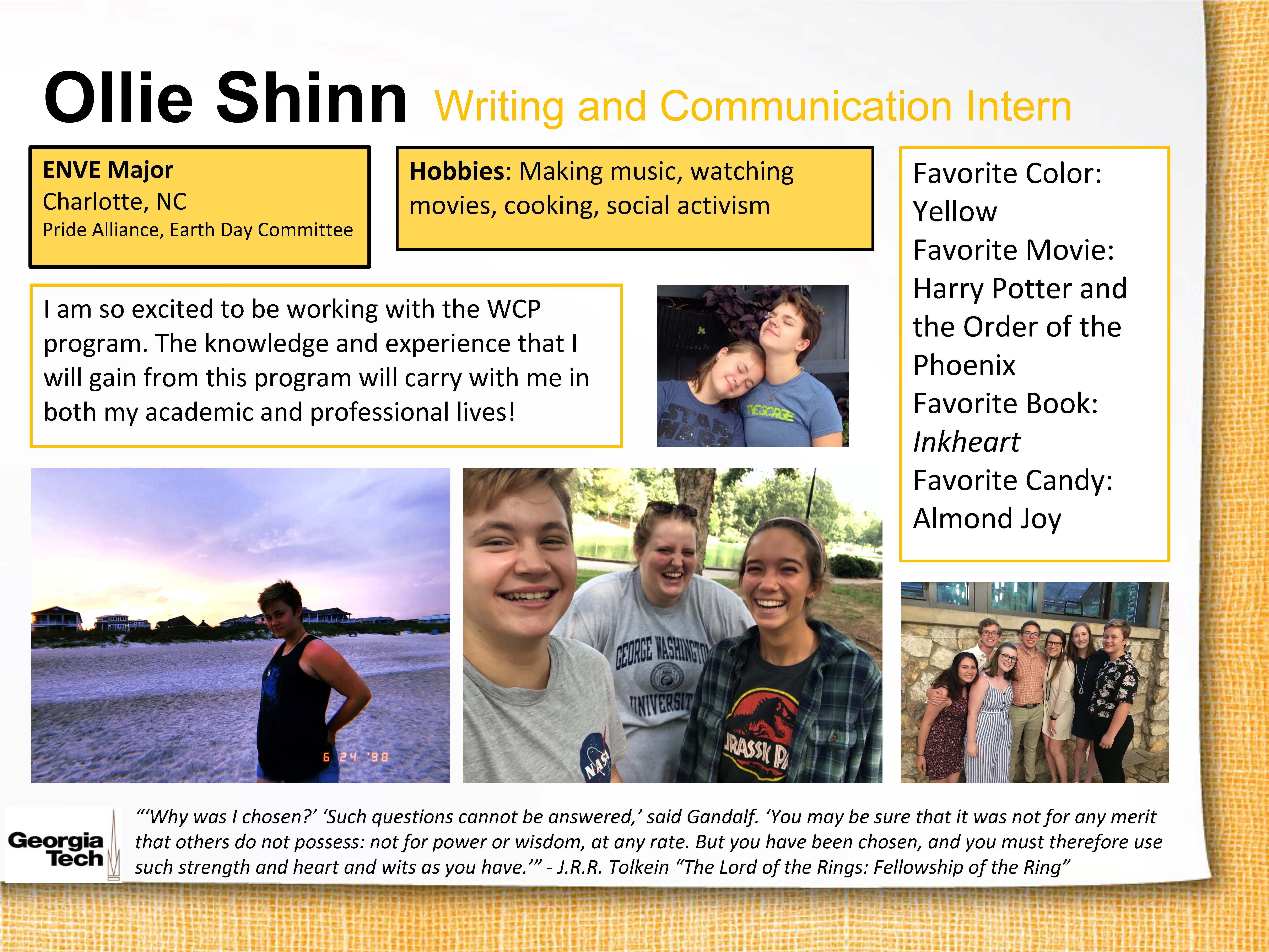Interns Writing and Communication Program